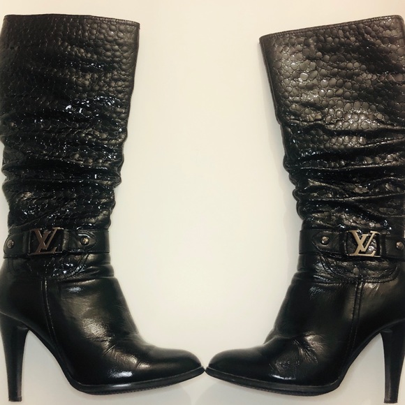Winter heel boots. Size 7( good fit 7,5 too). - Picture 4 of 17